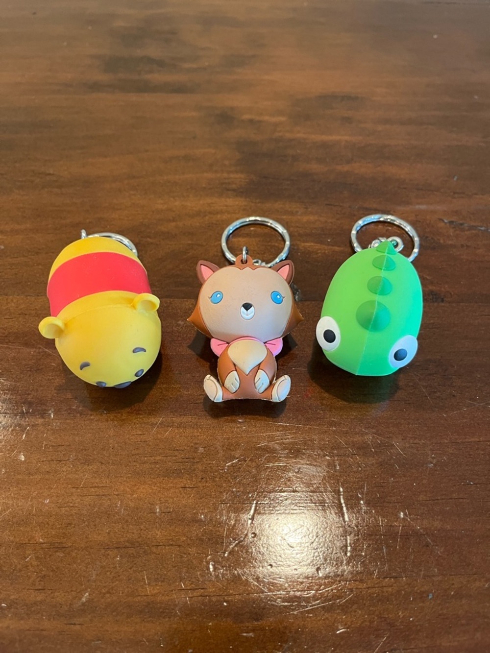 Set of 3 Disney key chains